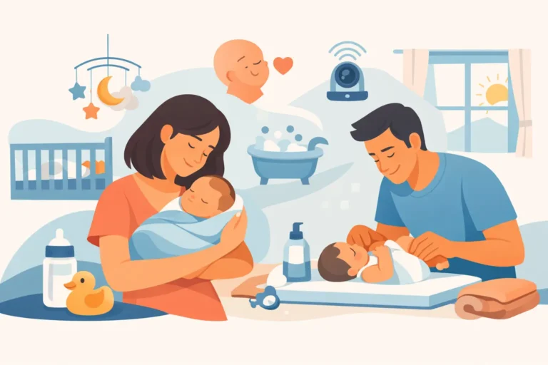 Cuidados essenciais com recém-nascido em casa