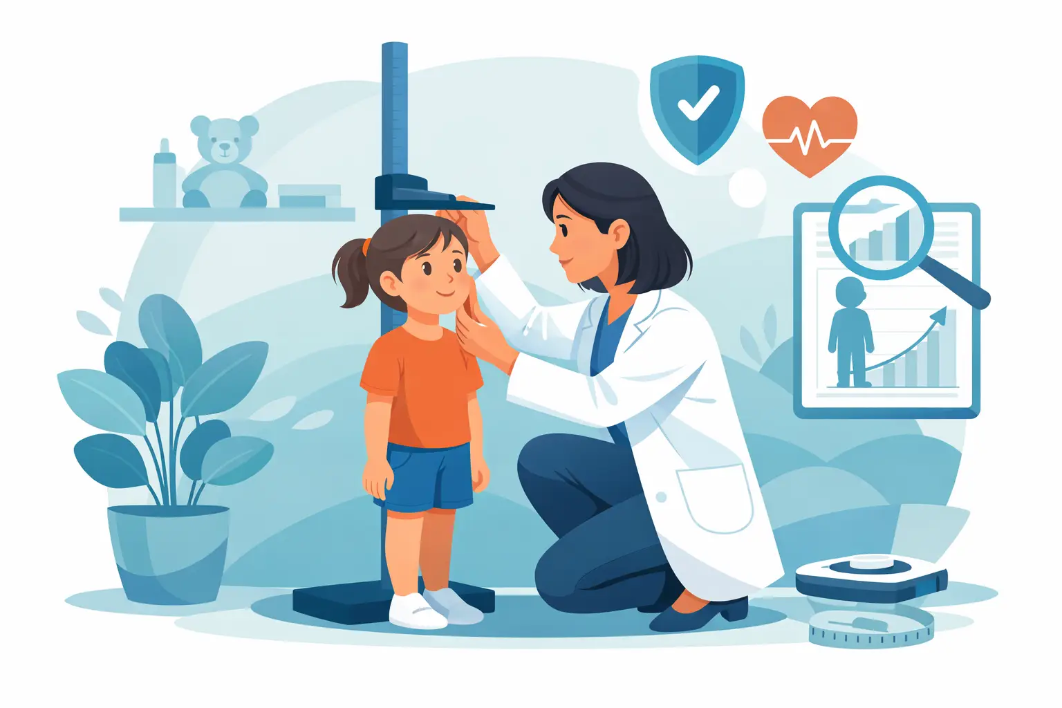 Como medir crescimento infantil com segurança