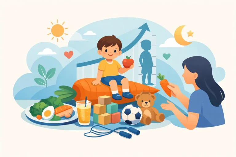 Nutrição infantil e hábitos para crescer bem